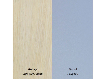 Двухъярусная кровать Астра-3 с шкафом для мальчика, нижнее место 160х80, верхнее 195х80 см